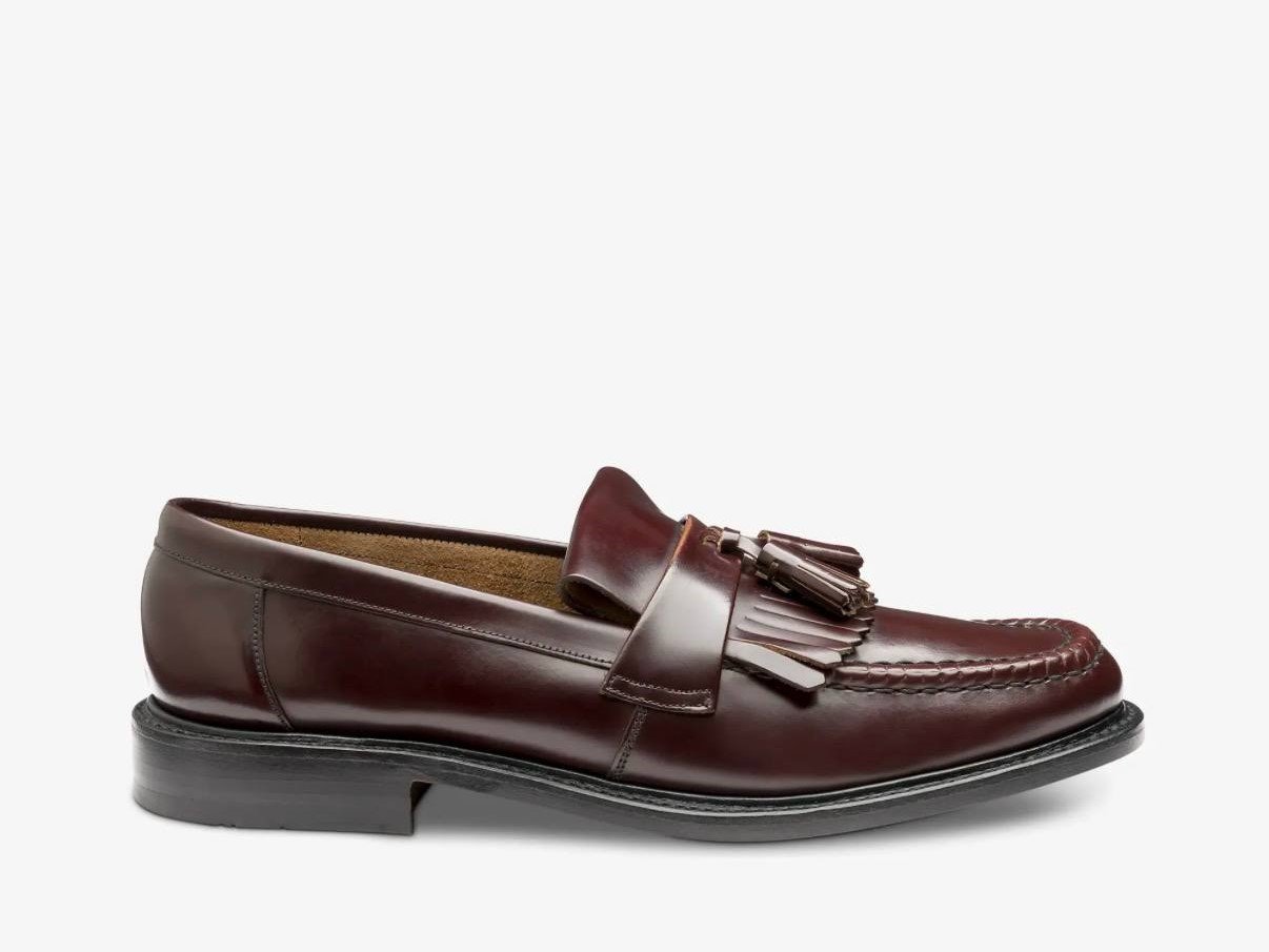 Loake Brighton OxBlood Polished Leather — мъжки обувки с лична проба във Варна