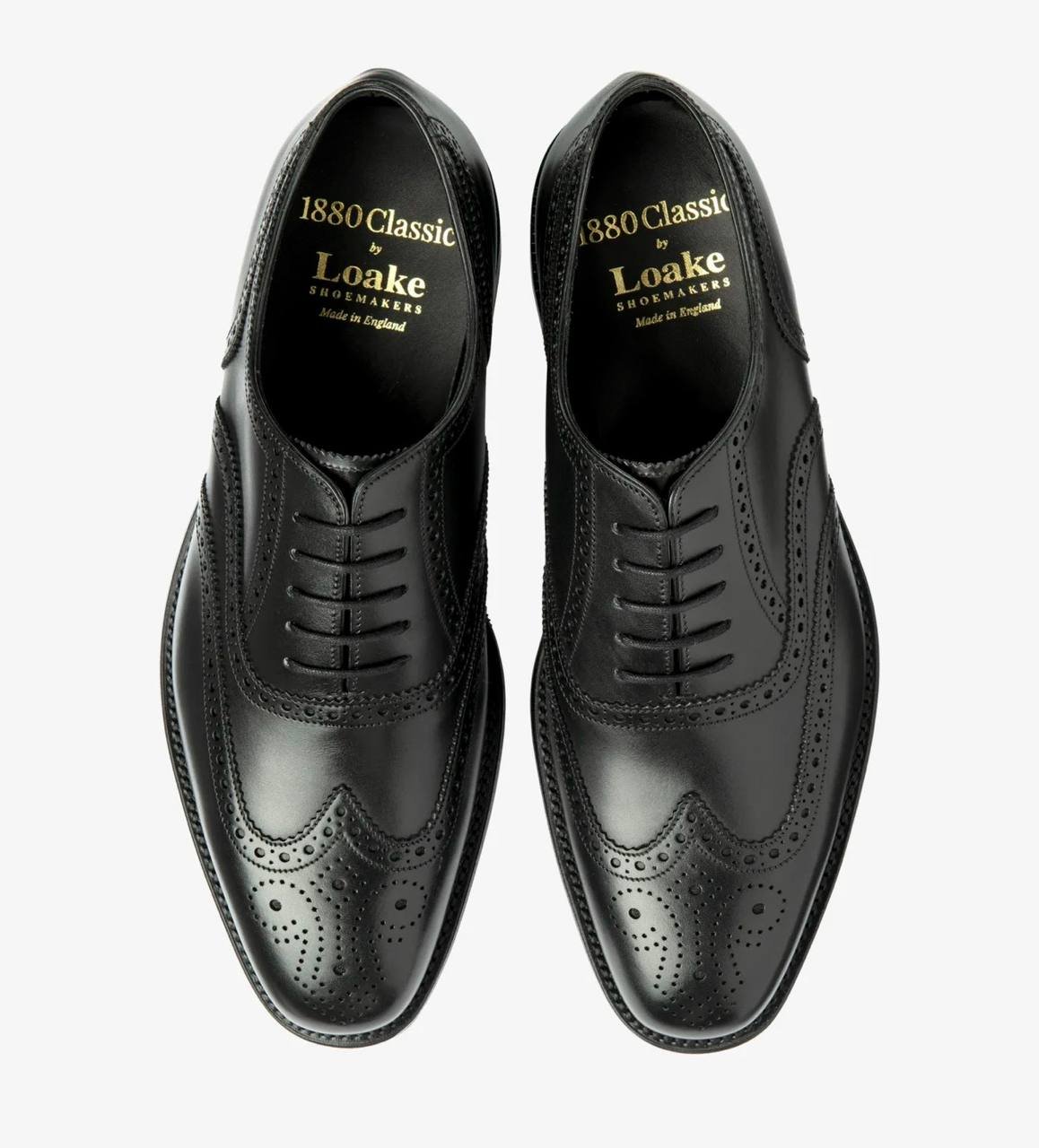 Buckingham Black Calf Leather снимка 2