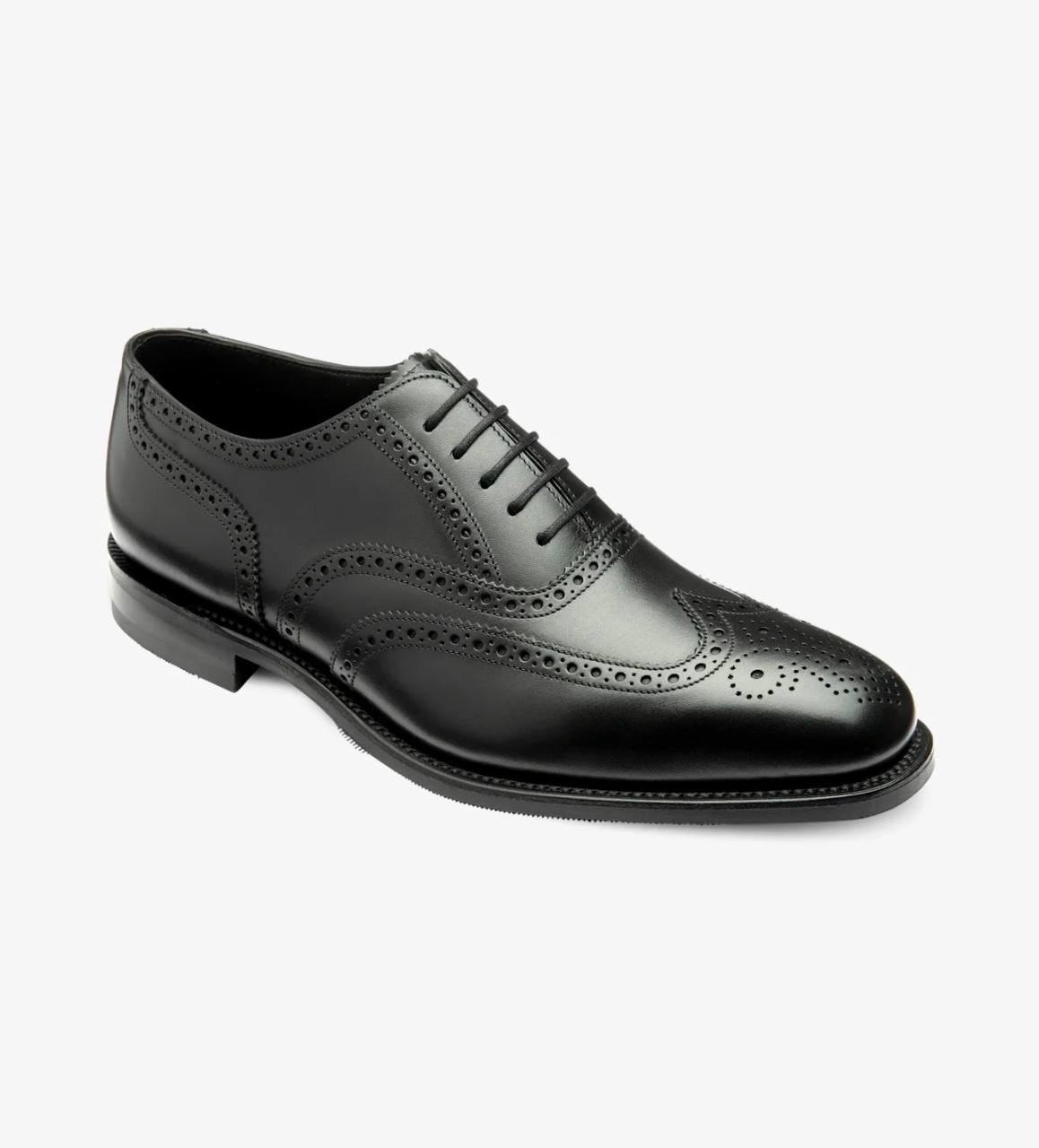 Buckingham Black Calf Leather снимка 3