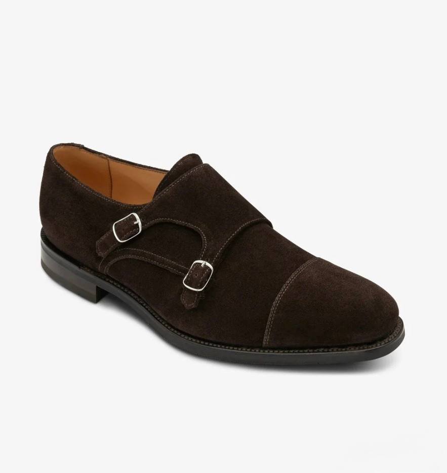 Cannon Dark Brown Suede снимка 3