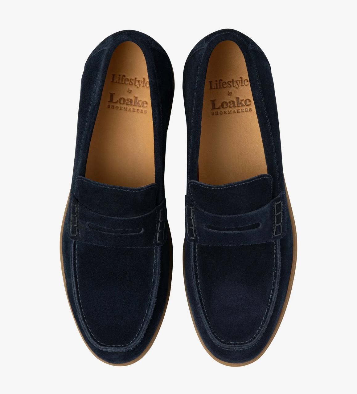Lucca Navy Suede снимка 2