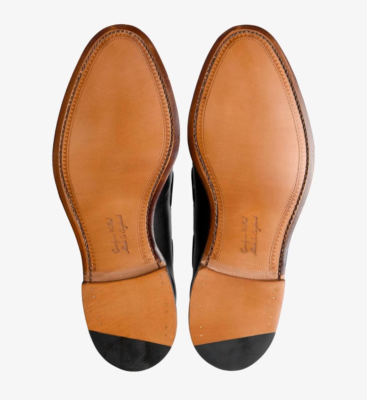 Russell Black Calf Leather снимка 4
